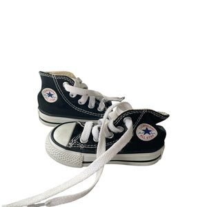 Converse Kids Black and White High-Tops